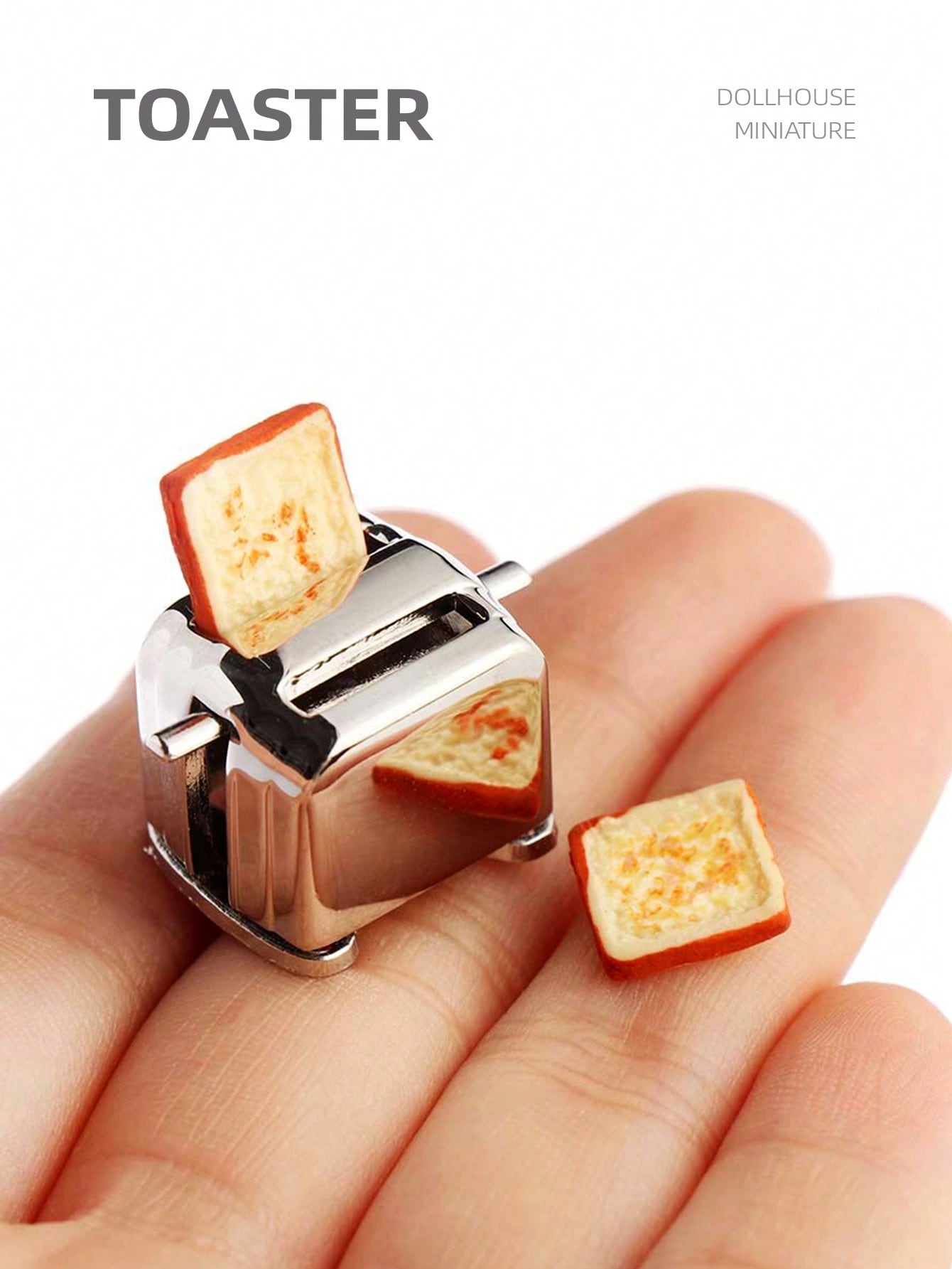 Miniature Baking Kitchen - Tostadora en Miniatura para Casa de