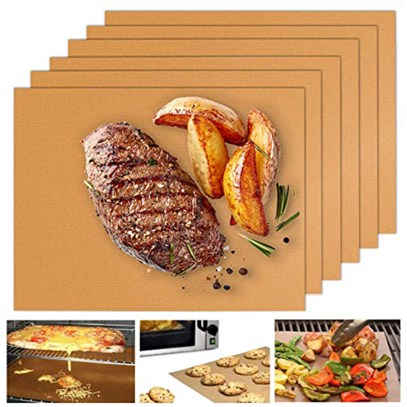 Super Kitchen Baking Mat - Estera antiadherente para parrilla de barbacoa