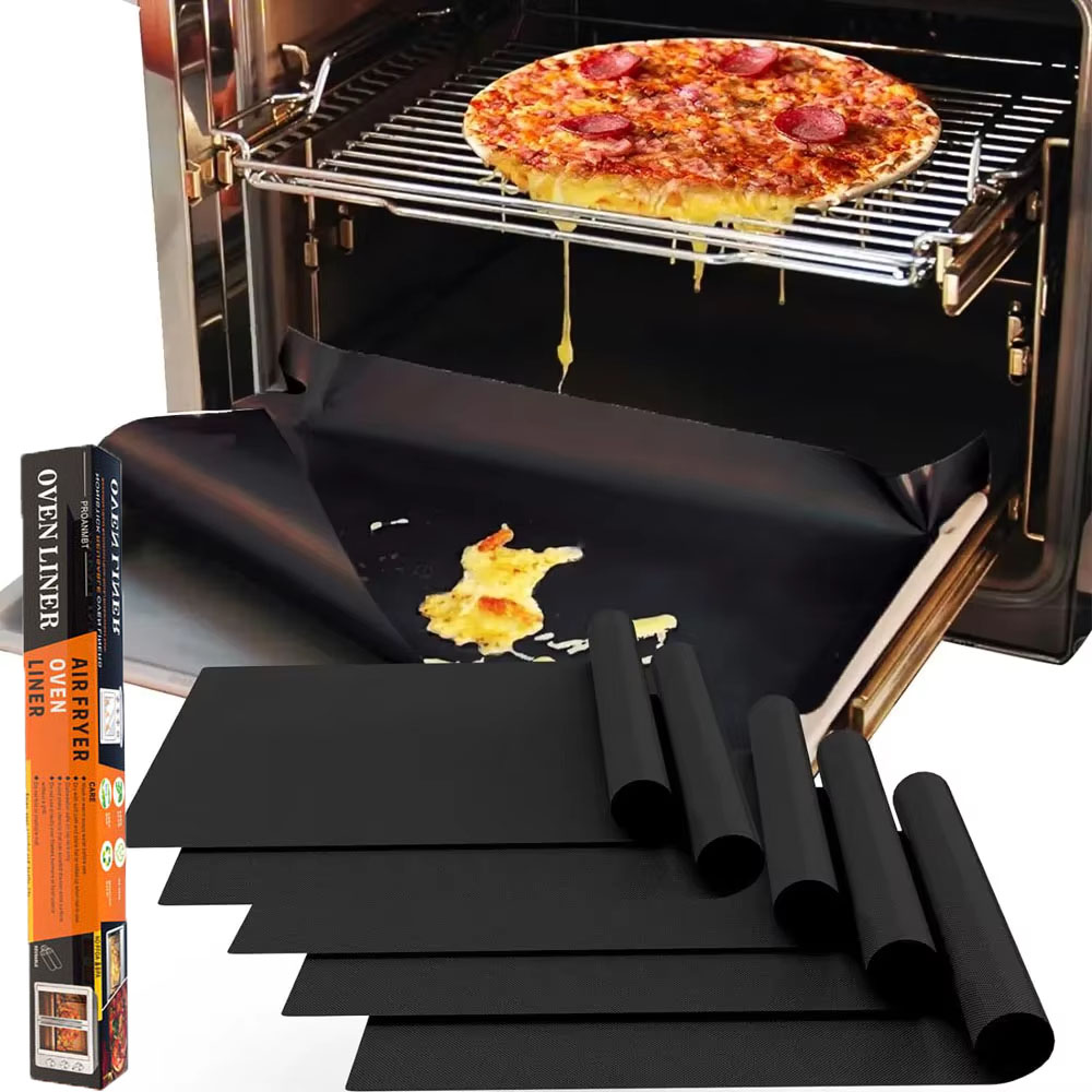 Super Kitchen Baking Mat - Esteras para barbacoa, revestimientos inferiores para