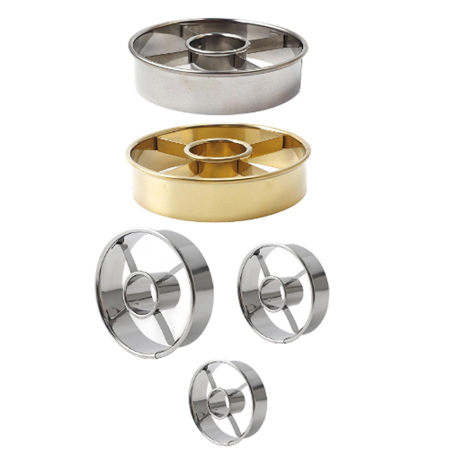 Baking Kitchen At Home - Cortador de Donuts de Acero Inoxidable