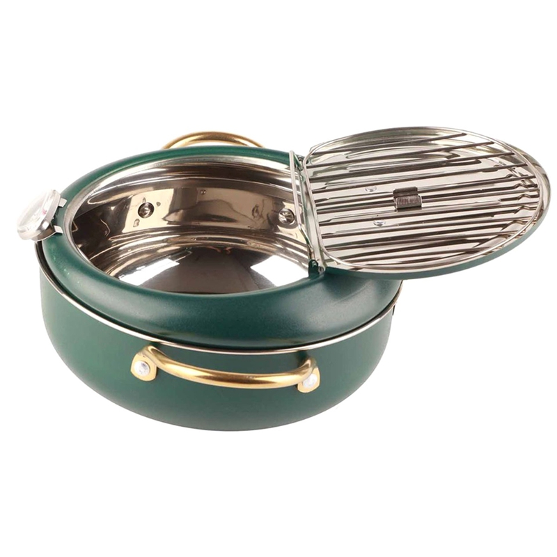Olla para freír con termómetro - Kitchen Utensils reseña y precio