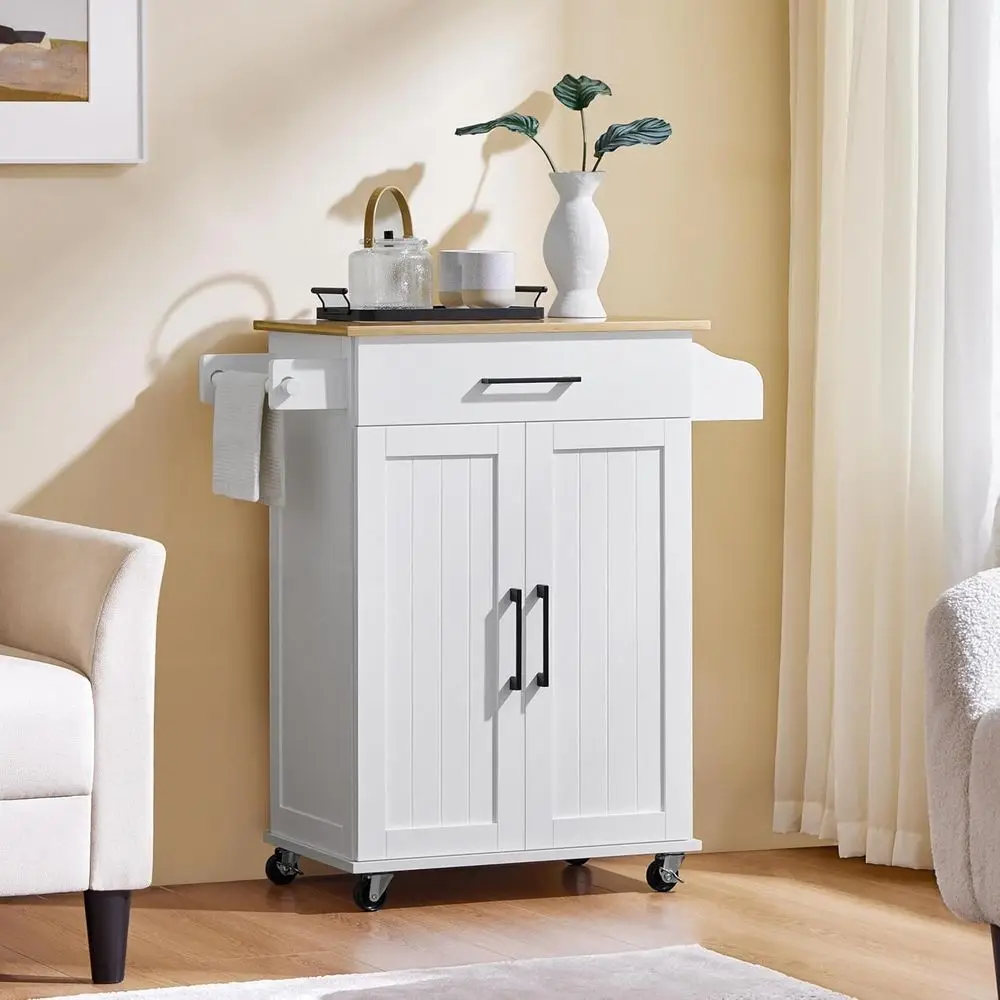 Carrito de Cocina Rodante Blan - Kitchen Q reseña y precio
