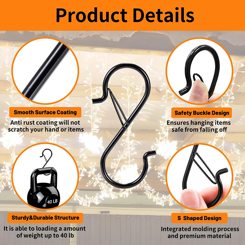 Ganchos metálicos en forma de  - Kitchen Utensils reseña y precio