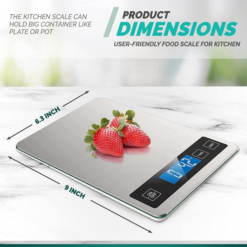 Básculas de cocina digitales A - Baking Kitchen At Home reseña y precio