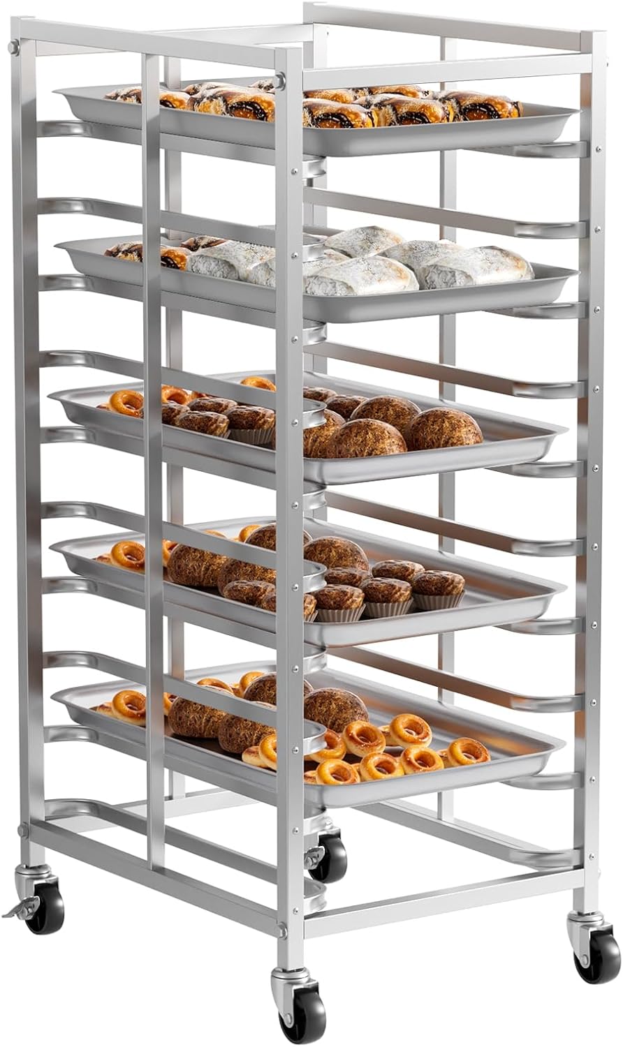 Carro de almacenamiento móvil  - Kitchen Baking Trolley reseña y precio