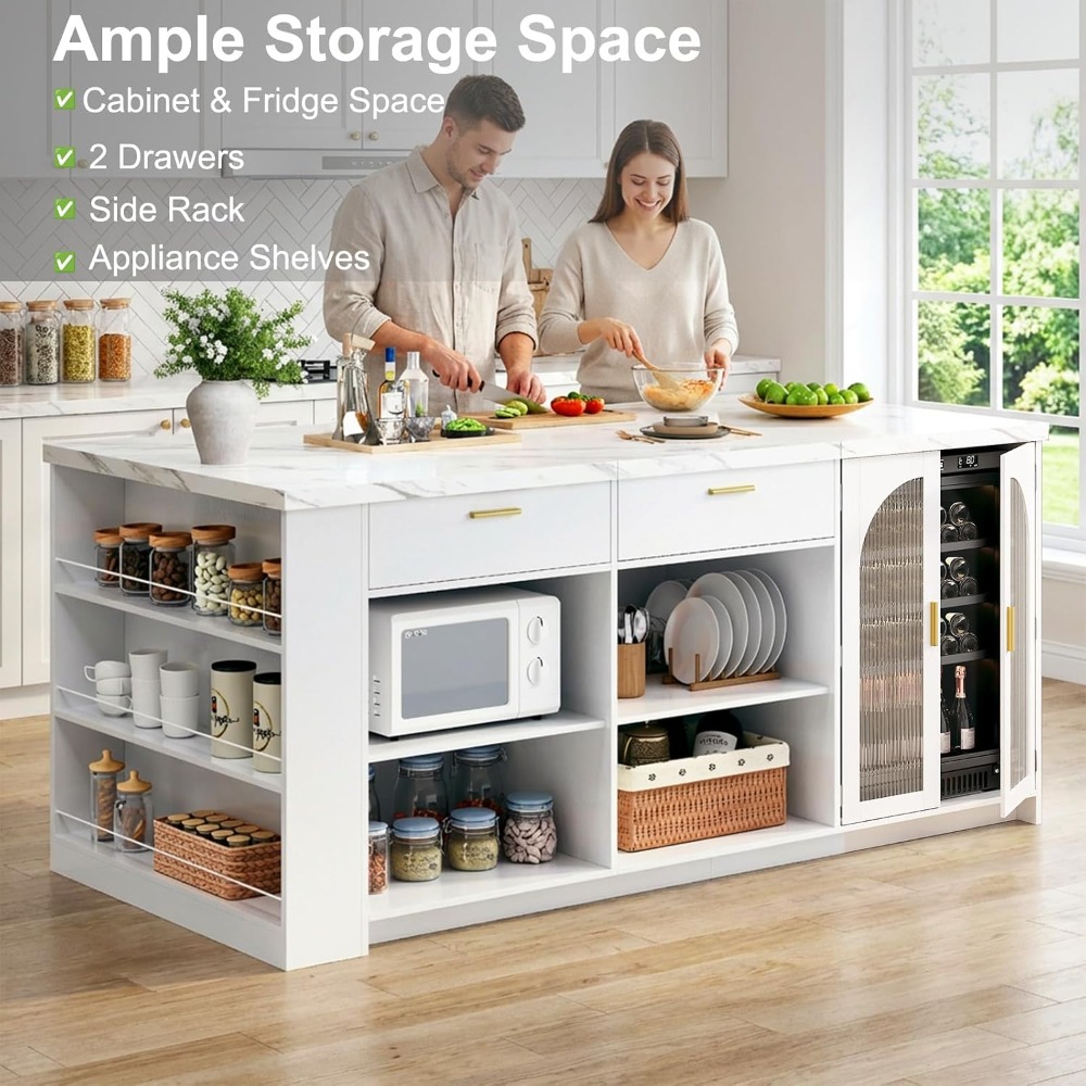 Isla de Cocina Grande de 71' c - Kitchen Q reseña y precio