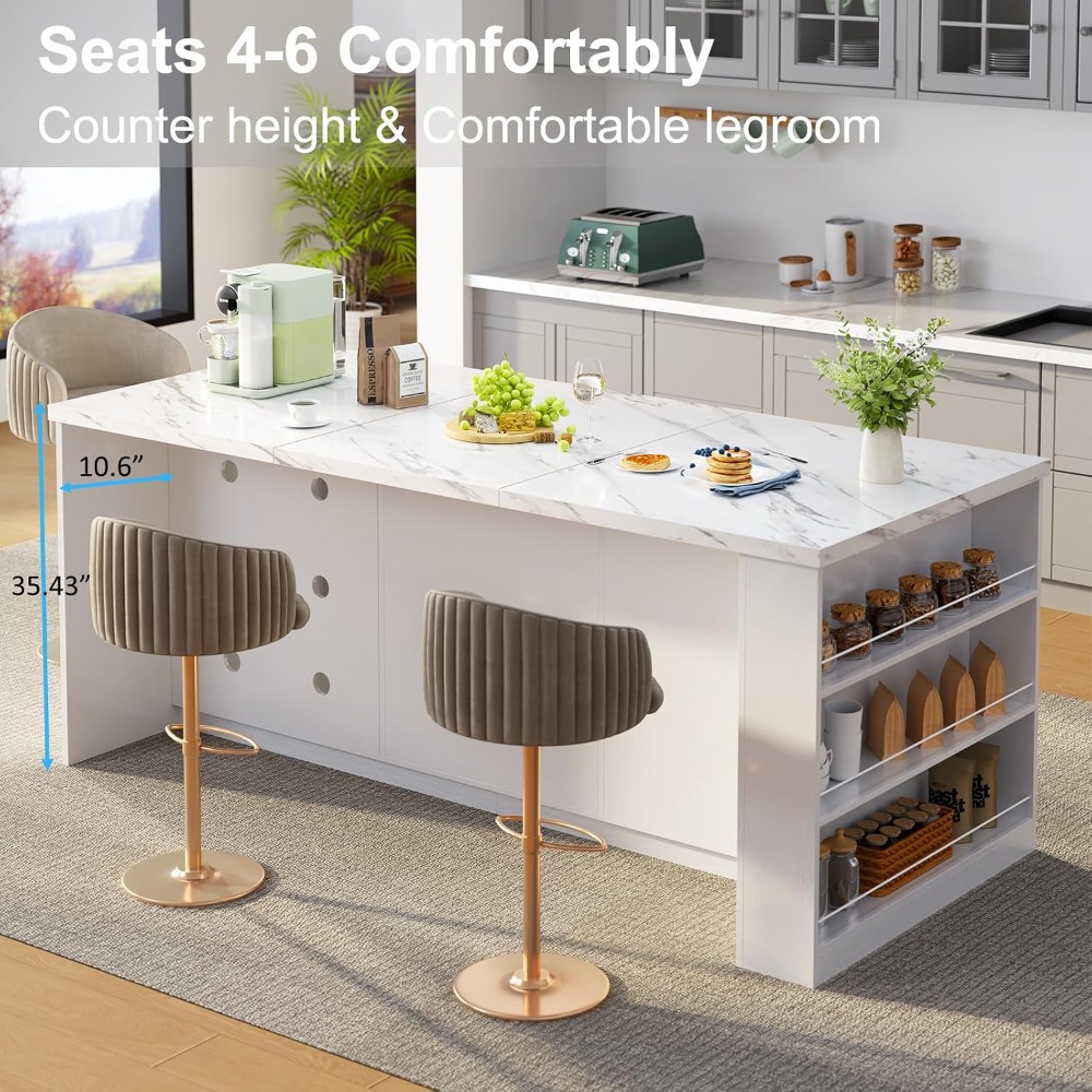 Isla de Cocina Grande de 71' c - Kitchen Q reseña y precio