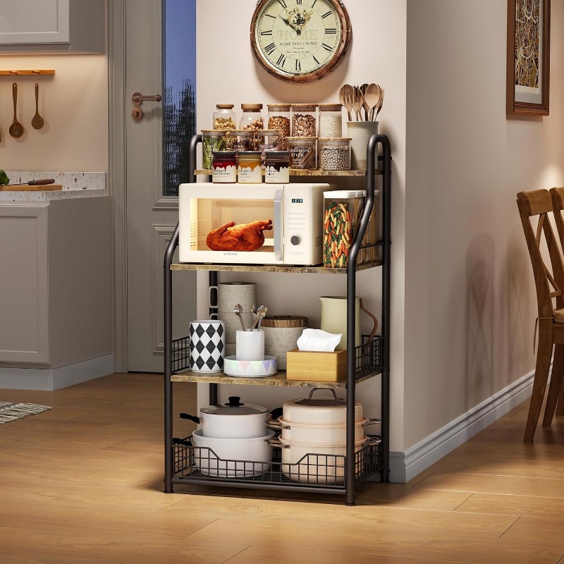 Estante de almacenamiento de m - Kitchen Baking Table reseña y precio