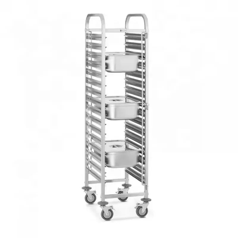 Carro de Acero Inoxidable de A - Kitchen Baking Trolley reseña y precio