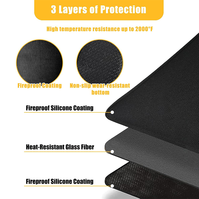LMETJMA Alfombrilla para fogon - Super Kitchen Baking Mat reseña y precio
