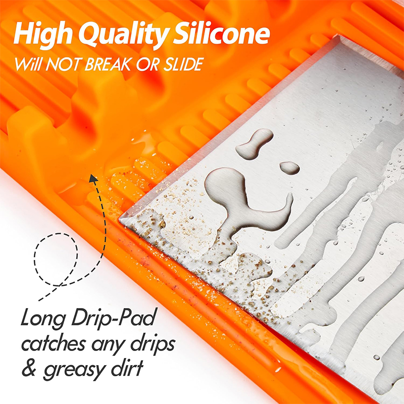 LMETJMA-alfombra grande de sil - Super Kitchen Baking Mat reseña y precio
